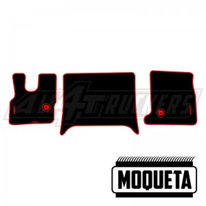 Volvo FH (a partir del 2013) Cubremotor y alfombrillas planas negra...