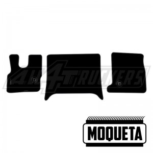 Renault Premium, 2005 Cubremotor y alfombrillas planas negras