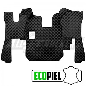 Cubremotor y Alfombrillas Ecopiel Negra para Scania R (2009-2013)