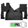 Volvo FH (a partir del 2013) Cubremotor y alfombrillas Ecopiel negra