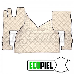 Volvo FH (2013+) Set Cubremotor y Alfombrillas Ecopiel Beige