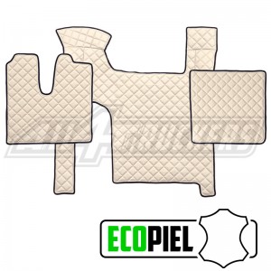 Man TGX Cubremotor y alfombrillas Ecopiel beige