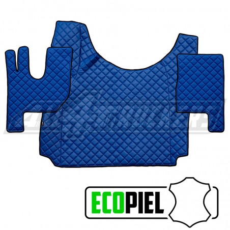 Renault Magnum Cubremotor y alfombrillas Ecopiel azul