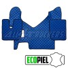 Iveco Stralis Cubremotor y alfombrillas Ecopiel azul