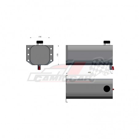 Bidón de acero inoxidable 10L