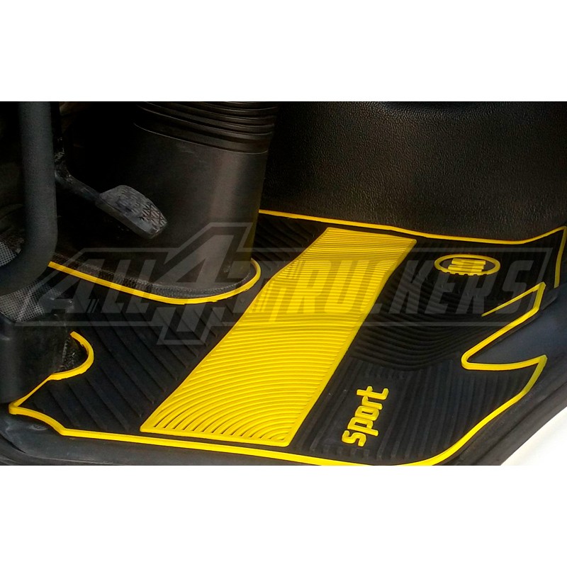 Alfombrillas de PVC Amarillas Mercedes Actros MP4 Estilo y Protección