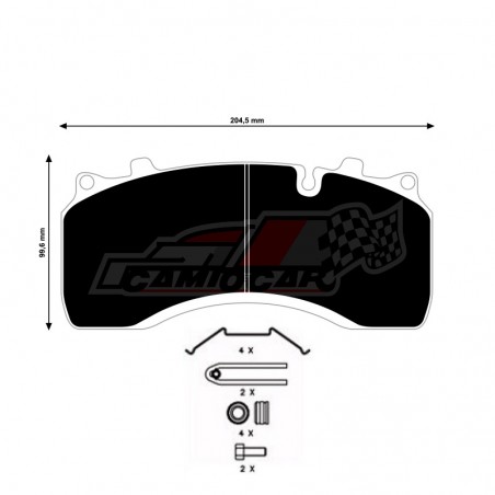 Pastillas de Freno para Renault Midlum - Truckline 29142