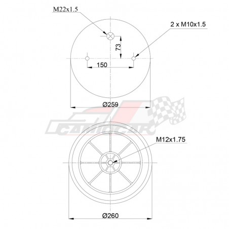 Suspensión neumática remolque Granning