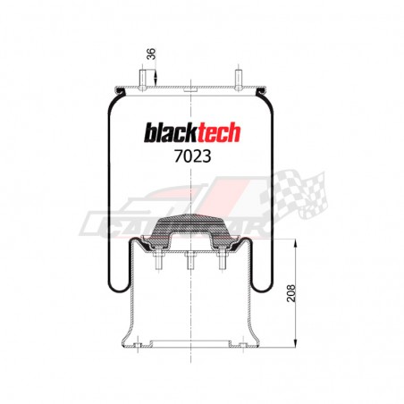 Suspensión Neumática para Remolque Granning - Blacktech | Camiocar