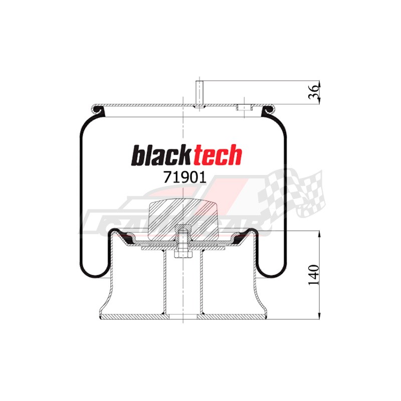 Suspensión Neumática para Remolque Daimler - Blacktech | Camiocar