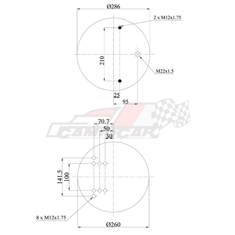 Suspensión Neumática para Remolque Daimler - Blacktech | Camiocar
