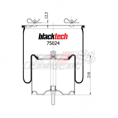 Suspensión Neumática para Camión Scania - Blacktech | Camiocar