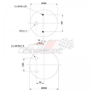 Suspensión neumática remolque CARDI 2