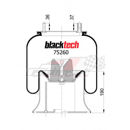 Suspensión neumática remolque SMB Fruehauf, Granning