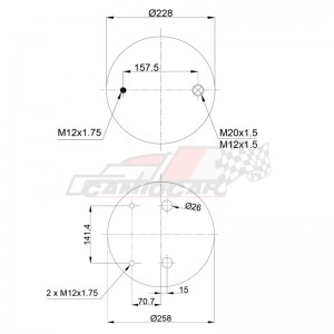 Suspensión neumática remolque SMB Fruehauf, Granning 2