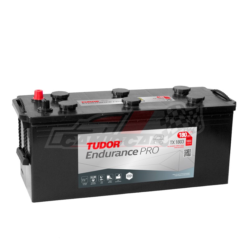 Batería Tudor Endurance PRO TX1803 180Ah 1000A - Potencia y Durabilidad para Vehículos Comerciales