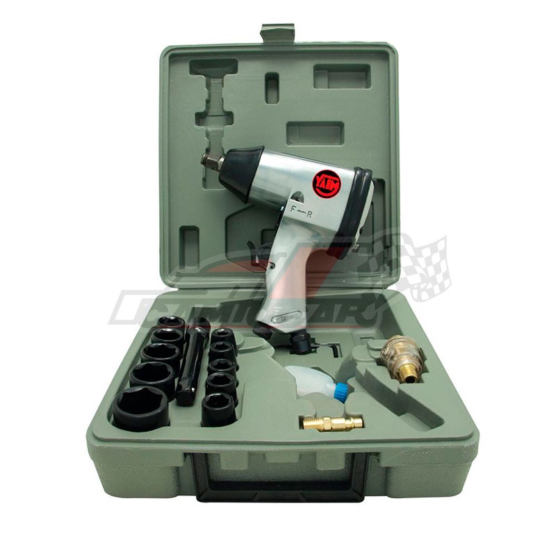 Kit llave de impacto YAH115 de 1/2"