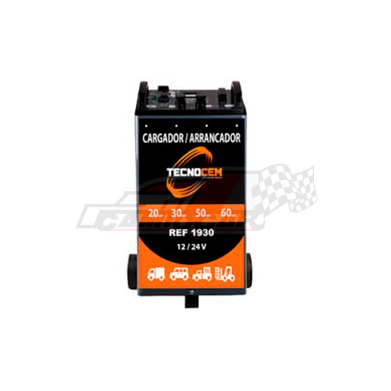 Cargador arrancador 12-24v, 20-70 amperios