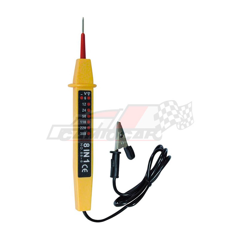 Testador de Baterías Digital 8 en 1 - Diagnóstico Completo para 6V, 12V y 24V