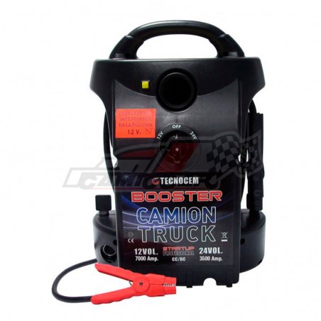 Arrancador de Emergencia 12V/24V 7000/3500 A.p - Potencia y Fiabilidad para tu Flota