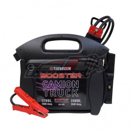 Arrancador de Emergencia 12v|24v 7000|3500 A.p - Potencia y Fiabilidad para tu Flota de Emergencia