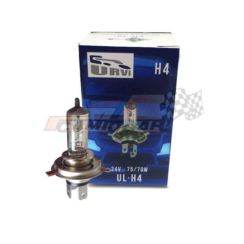 Bombilla H4 24V larga duración para camión