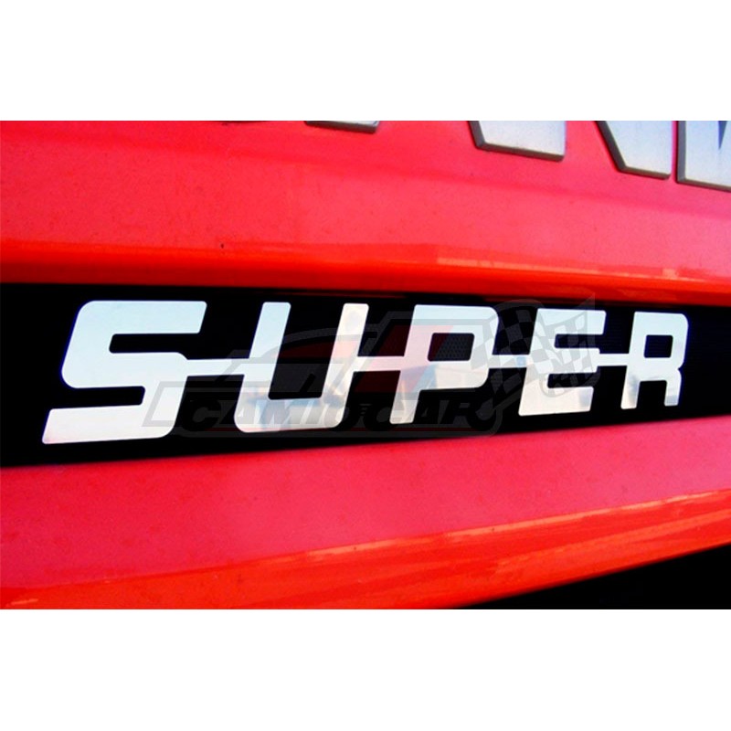 Logo Super Scania (1998-2017) embellecedor