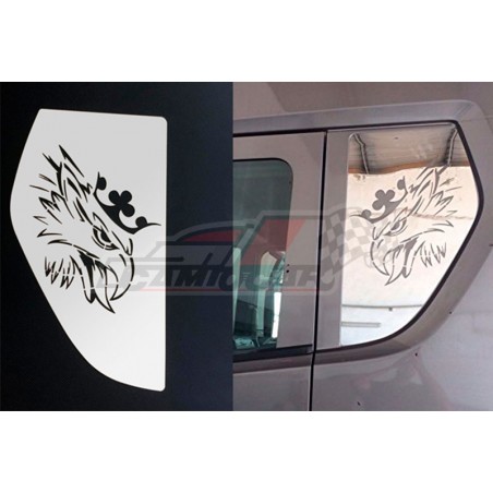 Lateral cabina Scania Serie S embellecedor