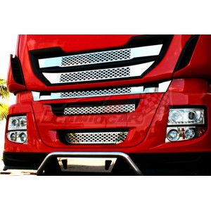 Calandra superior IVECO Stralis embellecedores