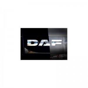 Embellecedor insignia logo con relieve (9cm alto) “DAF” | DAF XF 106