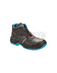 Bota de seguridad J'hayber Grafeno S3 SRC - Negro con detalles en azul