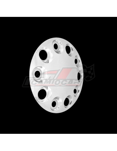 Tapacubo Delantero Plano de 22,5" en Acero Inoxidable para Camión