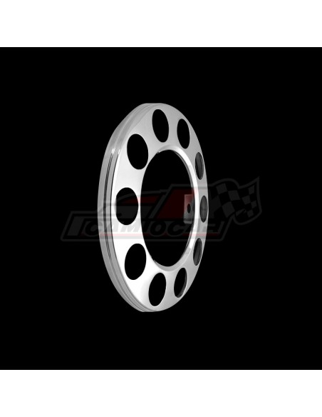 Tapacubos Delantero Aro 10 Agujeros 22,5" de Acero Inoxidable