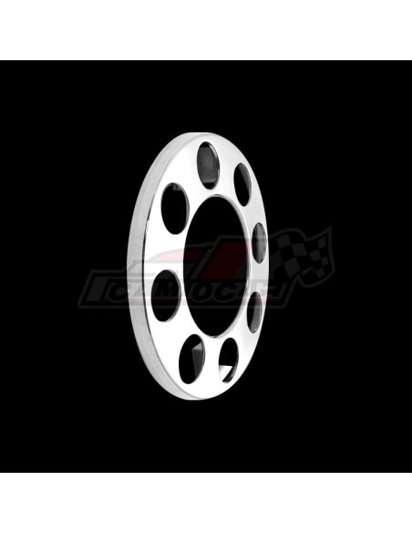 Tapacubo Delantero de 19,5" con 8 Agujeros en Acero Inoxidable para Camión