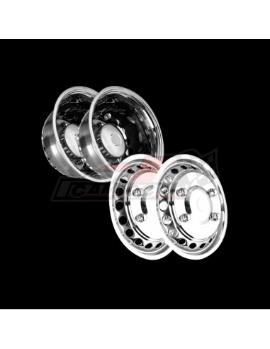 Kit de Tapacubos de 16" en Acero Inoxidable para Mercedes Sprinter