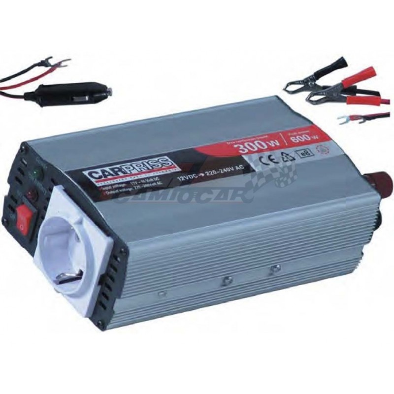 Convertidor Carpriss de 300W 24V - Alimenta tus dispositivos en el vehículo
