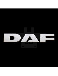 Embellecedor insignia logo con relieve (9cm alto) “DAF” | DAF XF 106