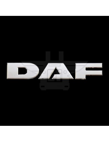 Embellecedor insignia logo con relieve (9cm alto) “DAF” | DAF XF 106