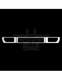 Embellecedor perfil matrícula | MERCEDES MP3