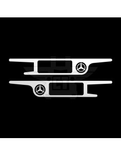 Embellecedor de Perfiles de Intermitente para Mercedes Actros MP4 - Acero Inoxidable