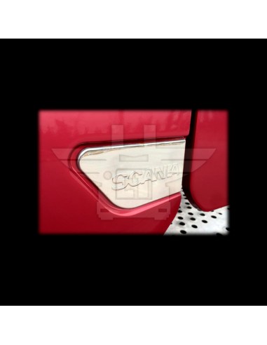 Embellecedor trapecio lateral logo Scania (x2) | SCANIA 1998/2016