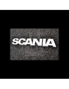 Letras Planas del Logo Scania para Modelos 1994-2004 -Acero Inoxidable