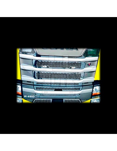 Embellecedor calandra perforada frontal | SCANIA Serie R 450