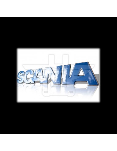LETRAS RELIEVE | Logo Scania letras | SCANIA 2009/2016