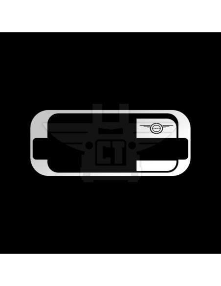 Embellecedor manetas logo XF | DAF XF105