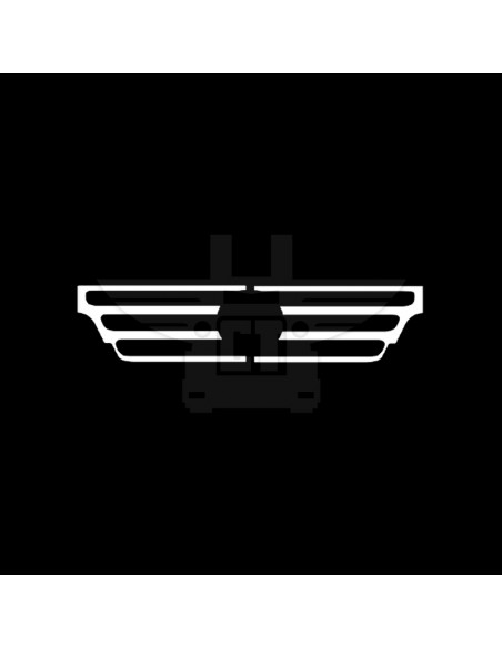 Embellecedor parrilla frontal | Mercedes MP2 Middle cabin