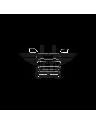 Embellecedor calandra V1 | Scania R 2017