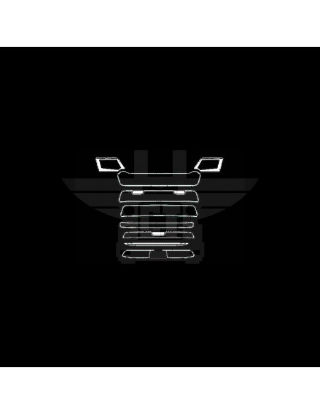 Embellecedor calandra V2 | Scania R 2017