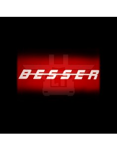 Embellecedor letras logo BESSER 30cm | Scania universal