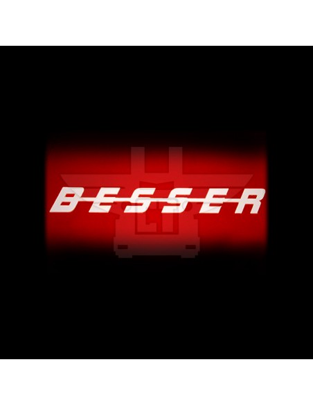 Embellecedor letras logo BESSER 30cm | Scania universal